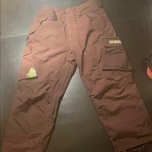 Burton Men's Medium Dark Brown Cargo Pants